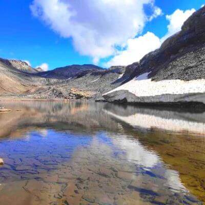 Randonnée Le Mont Buet depuis Sixt-fer-à-Cheval - Lac miroir