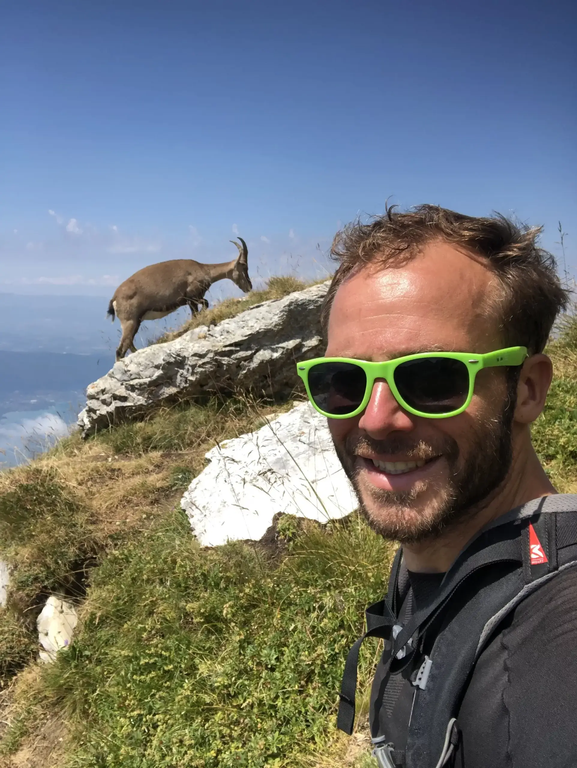 Julien accompagnateur de randonnée en montagne — WhyTrek