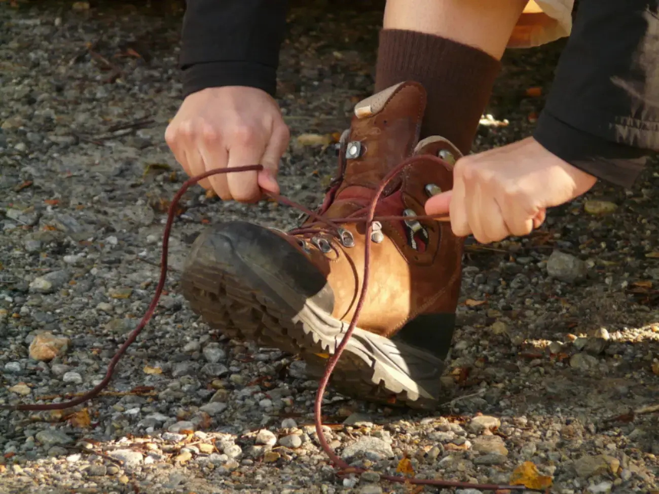Chaussures de randonnée, préparation avant une sortie en montagne