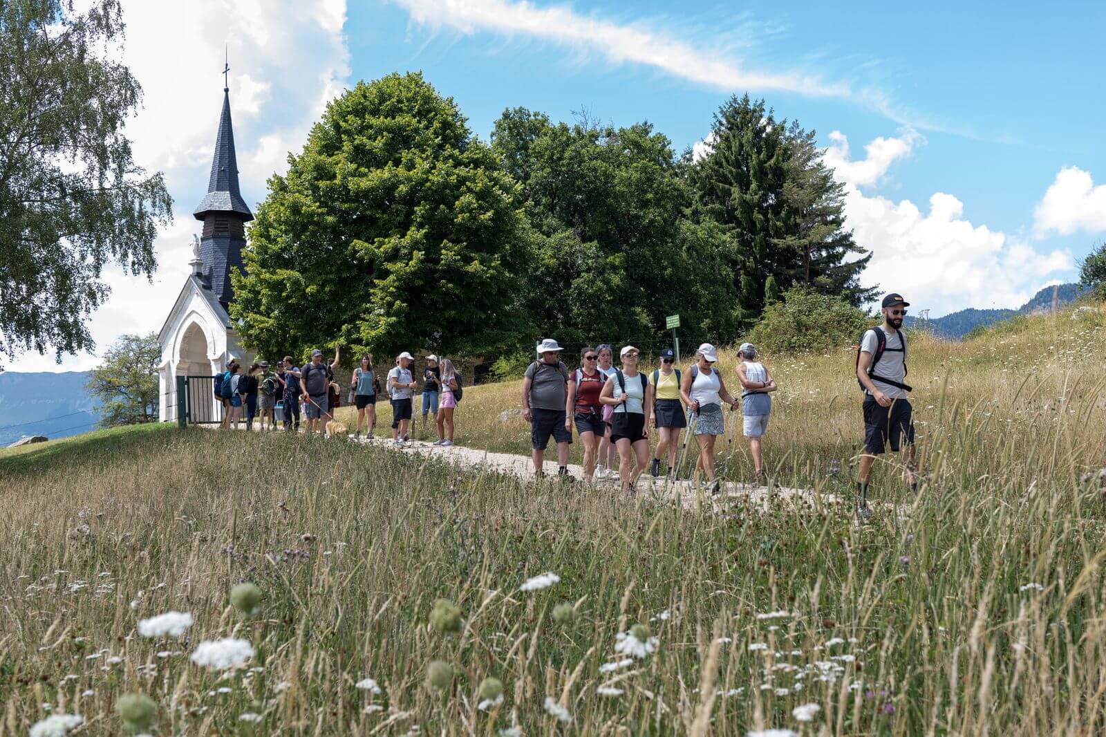 Randonnée guidée en moyenne montagne autour du Léman avec WhyTrek
